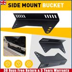 Universal Fits For BMW Mini R56 Black Racing Bucket Seat Side Mounts 1Pair New