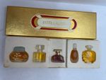Vintage Lauder Miniature Perfume Set private Collection Beautiful Parfums