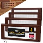 Air Brick Vent Cover Mesh Rodent Insect Guard Outdoor Wall Airbrick Grille Mouse