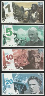 United Kingdom  Brixton UNC Local Currency Transition 4 x Banknote Set 1 5 10 20