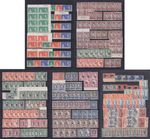 KUT GVI Duplicated Stamps, 1937 - 1952. MM, MNH. Cat app £1440