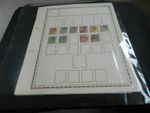 CEYLON STAMPS COLLECTION QV - GEORGE VI ON PAGES