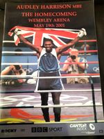 AUDLEY HARRISON V MIKE MIDDLETON HEAVYWEIGHT BOXING PROGRAMME @ WEMBLEY MAY 2001
