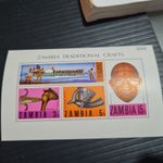 ZAMBIA 1970 SG MS160 CRAFTS MNH