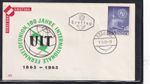 Austria FDC 100 years UIT Mi 1181, Bregenz 17.05.65