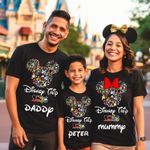 Disney Trip 2026 T Shirt Custom Family Matching T-Shirts Disneyland Holiday Tee