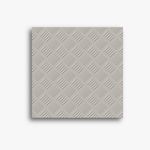 Fibreglass Floor Plate Tear Plate 1000 x 1000 x 3mm Non Slip Checker Plate Stainless