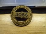 Antique Numbered HULL LABOUR COMMITTEE ,BOARD OF TRADE