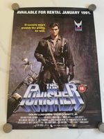 The Punisher Dolph Lungren - ORIGINAL Video POSTER  1989 Rolled