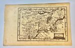 1675 John Speed Miniature Map New England & New York