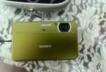 Sony Cybershot DSC-T99 Digital Camera 14.1MP 4x Zoom &Battery Green 90% New