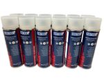 12 x DINITROL HIGH PERFORMANCE UNDERBODY WAX CLEAR 500ml AEROSOL RUST PROOFING
