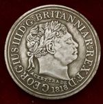 Historical Tokens Exonumia King George III 1818 Ackey Free Trade Africa