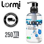 Lubido Original Water-Based Sex Lube 250ml Pump - Anal & Vaginal Use, Easy Clean