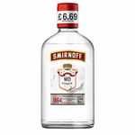 Smirnoff No.21 Vodka 20cl Abv 37.5% Save With Multi Buy
