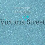 Victoria Street Glitter - Iridescent Baby Blue - Fine 0.008" / 0.2mm (Sky Light)
