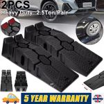 Heavy Duty 5 Ton Low Rise Car & Van Ramps Plastic Strong & Heavy Duty Pair New