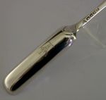 RARE STERLING SILVER CLOWN CLOUN FAMILY CRESTS MARROW SCOOP 1810 ANTIQUE