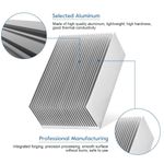 Aluminum Heatsink For LED Chip Heat Sink Cooler Radiator With/Without Adhesive
