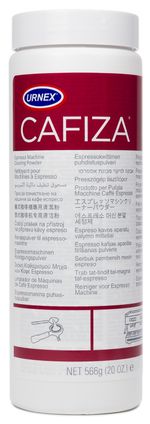 URNEX CAFIZA ESPRESSO MACHINE BACKFLUSH CLEANING POWDER AND URN CLEANER - 566G