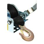 7971 Hand Winch Steel 385kg 850lb Manual Safety Ratchet Standard Duty By Maypole