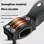 Bike Stand For 24-28" Adjustable 40mm Hole Spacing For E-Bike MTB BMX Black