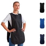 Long Length Pocket Tabard Cleaning Salon Kitchen Bar Restaurant Catering Apron