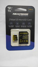Nextbase 256GB U3 microSD Card + SD Adapter – Genuine, New & Sealed Memory Card