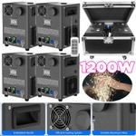 1200W Cold Spark Machine Party Stage Sparkle DJ Party Show With Flight Case