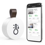 Wireless Thermometer Hygrometer, ORIA Mini Bluetooth 5.0 Humidity Temperature Se
