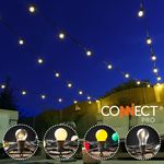 ConnectPro® 5m Connectable Festoon EXTENSION Outdoor IP65 LED Lights - NO PLUG