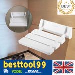 Shower Seat Wall Mounted Shower Folding Seat up to 130kg Bath Chair Shower Stool