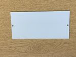 Blanking Plate for Cavity Floor Box  185 x 90mm Grey