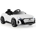 Licensed Audi Toy Vehicle 12V Electric Kids Ride On Car -White