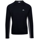 Trespass Adults Merino Wool Base Layer Top Thermal Contrast Panels Ghazi