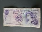 1990s Isle of Man One Pound Banknote - Tynwald Hill 
