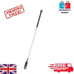 Horse Riding Crop Edward Goddard Training Whip 65cm Light Grey