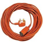 Power Cable for BOSCH ROTAK Lawnmower 370 40 43 430 Ergoflex 15m Mains Lead Plug