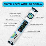 Freedom Tools Digital Level LED Display Professional Electronic Level New 15.7”