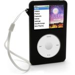 Black Silicone Skin Case for Apple iPod Classic 80gb 120gb 160gb Cover Holder