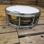 Snare Drum 14" Worldmax Black Chrome Over Brass USED! RKMAX160126