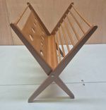 Midcentury Wooden Magazine Rack Model by Niko Kralj for Stol Kamnik 1960's