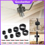 Drill Bit Shaft Depth Stop Collar 3/4/5/6/8-16mm Ring Positioner Collars Locator