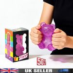 Nee*Doh Squeezable Gummy Bear Sensory Stress Relief Toy Multicoloured Toys UK