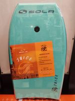 SOLA JUICE BODYBOARD 33" MINT GREY WITH LEASH