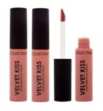 3 pcs Collection Velvet Kiss Moisturising Lip Cream | All Shade Caramel 2  |