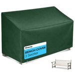 FiNeWaY Heavy Duty 3 Seater Garden Bench Cover w/ Waterproof Weatherproof Protec