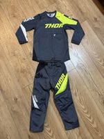 **VGC** THOR Youth Kids Motocross MX Motor Cross Kit Pants Jersey - 22”- Age 6-7