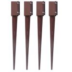 Fence Post Spikes 100mm Garden Post Decking