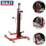 Sealey WD80 Wheel Removal-Lifter Trolley 80kg Rocket Lift Quick Lift